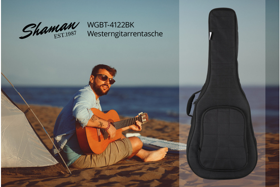 Shaman WGBT-4122BK Western Gitaar Tas image 2