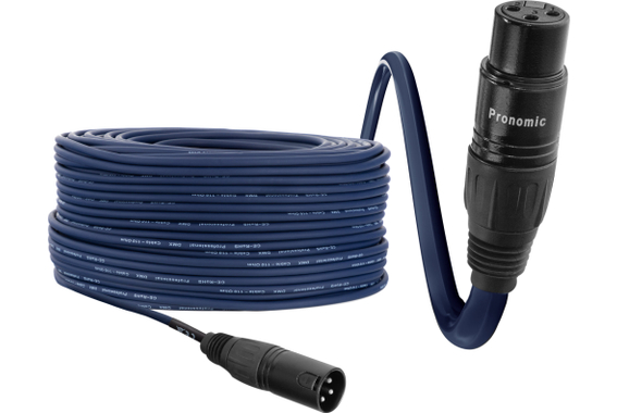 Pronomic Stage DMX3-100 Câble DMX 100m Set avec Dévidoir image 2