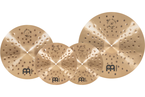 Set Complet De Cymbales Meinl Pure Alloy Extra Hammered + Sac Pour Cymbales image 2