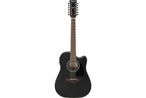 Ibanez AW8412CE-WK Weathered Black image 2