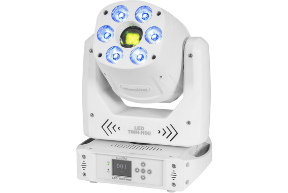 Eurolite LED TMH-H90 Hybrid Moving-Head Spot/Wash COB Blanco image 2