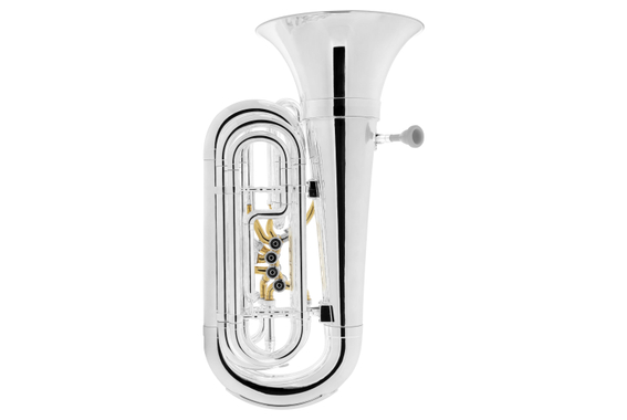 Classic Cantabile  KT-30SR MardiBrass Kunststoff Bb-Tuba Silber  - Retoure (Zustand: sehr gut) image 2