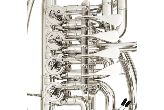 Cerveny CEP 931-4T Bb-Bariton Neusilber Gelakt image 2