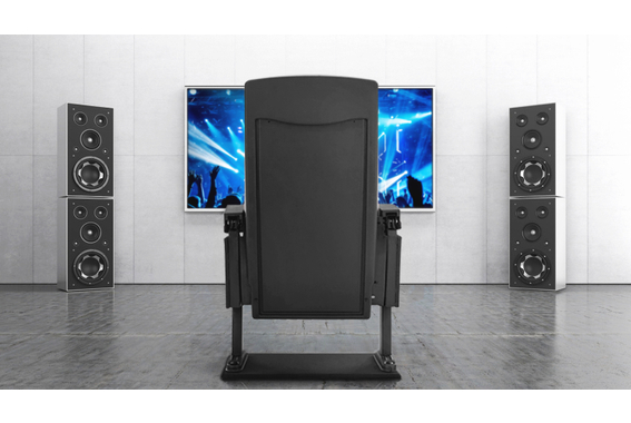 Stagecaptain CS-600BK Movieking Bioscoopstoel, zwart image 2