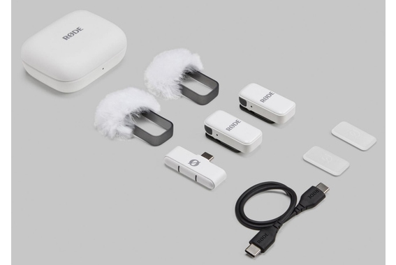 Rode Wireless Micro Draadloos Systeem USB-C Wit image 2