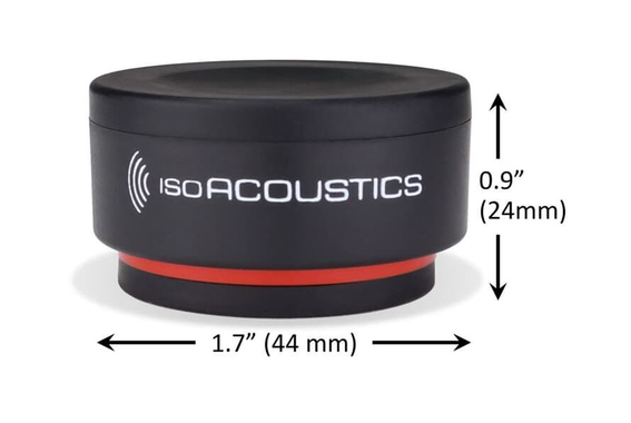 IsoAcoustics ISO-PUCK mini Akoestische Ontkoppelaars Set Van 8 image 2