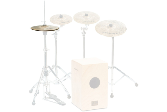 Schlagwerk CHH12 Cajon HiHat 12" Piatti image 2