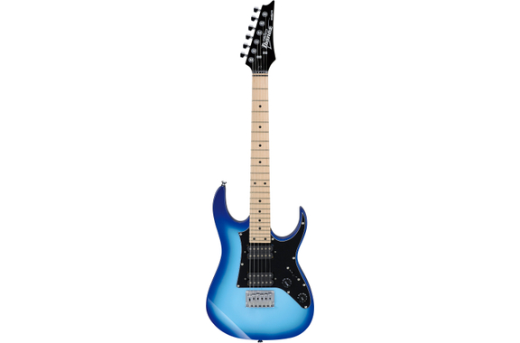 Ibanez GRGM21M-BLT Mikro Blue Burst Starter Set image 2