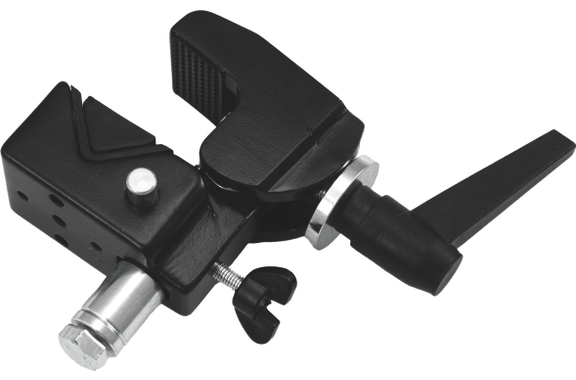Eurolite TH-2SC Quick-Lock Hooks 2-Pack Black image 2