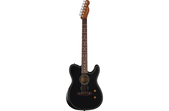 Fender Acoustasonic Standard Telecaster Black image 2