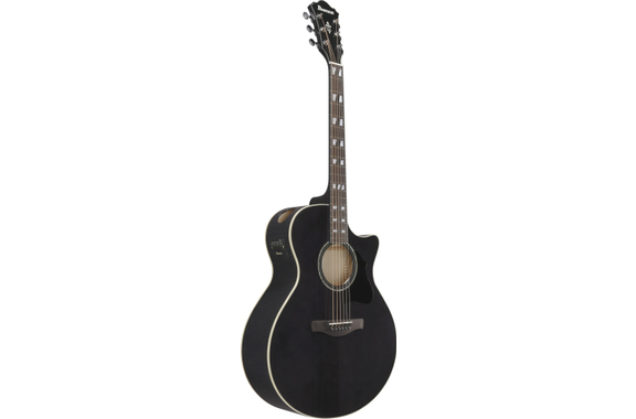 Ibanez AE170-TBK Guitare Western Transparent Black High Gloss image 2