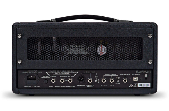 Blackstar St. James 50 6L6 H Topteil Black  - Retoure (Zustand: sehr gut) image 2