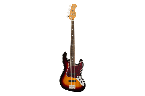 Squier Classic Vibe '60s Jazz Bass LRL 3-Color Sunburst Gigbag Set image 2