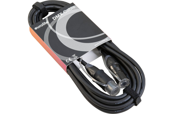 Eurolite DMX Kabel EC-1 IP65 3-polig 10m Zwart image 2