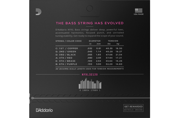 D'Addario NYXL32130 image 2