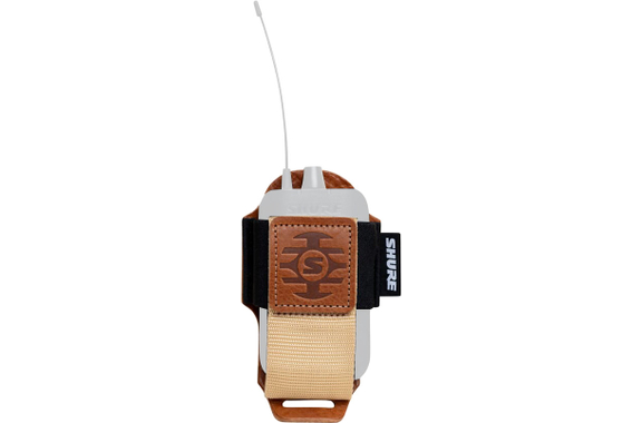 Shure SH-BODYPACK-PTN-L Custodia Per Trasmettitore Wireless Marrone Chiaro image 2