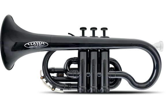 Classic Cantabile MardiBrass Cornetta Bb in Plastica nera image 2
