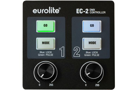 Eurolite EC-2 DMX Macchina Del Fumo / Controller Per Blinder image 2