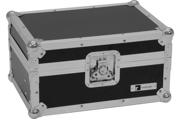Roadinger Flightcase EC-4AC 4x AKKU Flat Light image 2