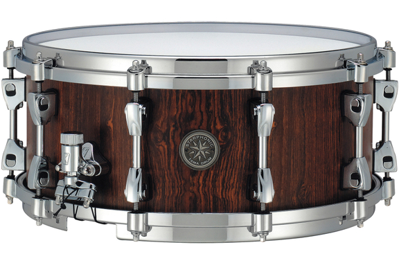 Tama PBC146-MNC Starphonic Bubinga Snare Drum 14" x 6" Set incl. Gigbag image 2