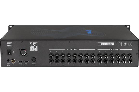 M-Live B.Beat PRO 16 Plus WiFi 1TB Multitrack Player / Recorder  - Retoure (Zustand: sehr gut) image 2