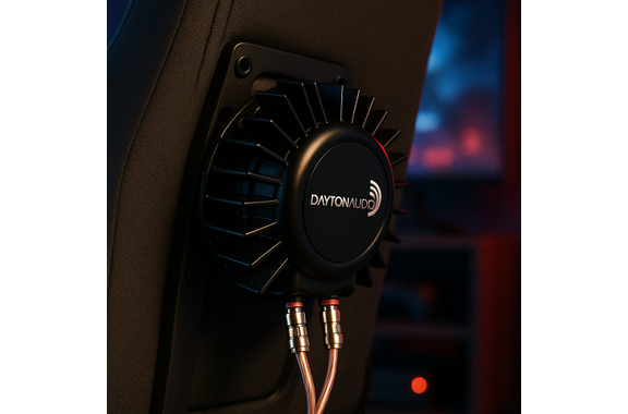 Dayton / Fosi Audio 2 x 300W Bass Shaker Sim-Racing Set image 2