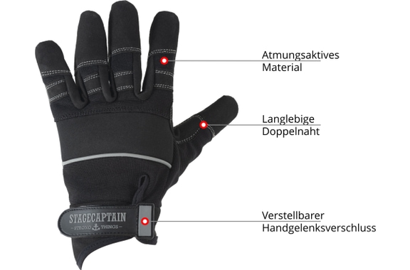 Stagecaptain RGL-5F Rigger Handschoenen Maat XL image 2