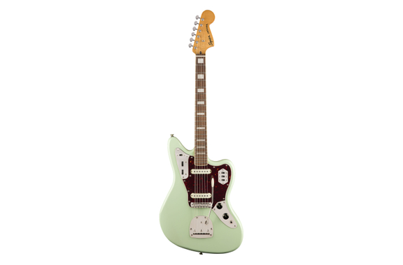 Squier Classic Vibe '70s Jaguar LRL Surf Green Set con Gigbag image 2