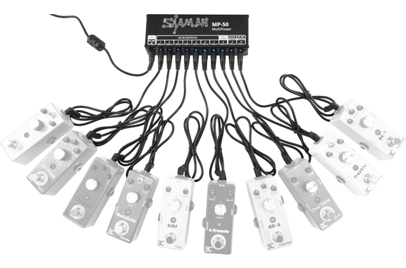 Alimentatore Isolato Shaman MP-50 MultiPower per Pedali Effetto image 2