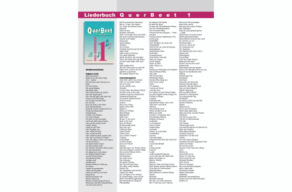 QuerBeet Das Liederbuch 1 image 2
