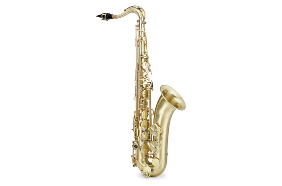 Classic Cantabile TS-450 Brushed Saxophone Ténor Sib ESM Set image 2