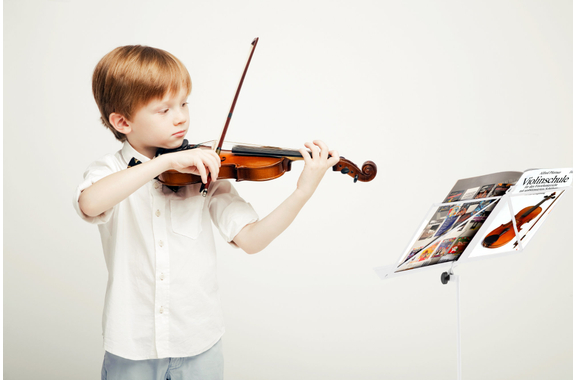 Classic Cantabile 100 Muziekstandaard Medium Wit image 2