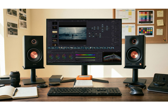 Edifier MR4.5 Enceintes De Studio Actives Black image 2