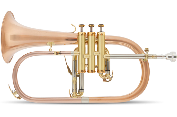 Lechgold FH-60GB Bugle en Sib brossé image 2