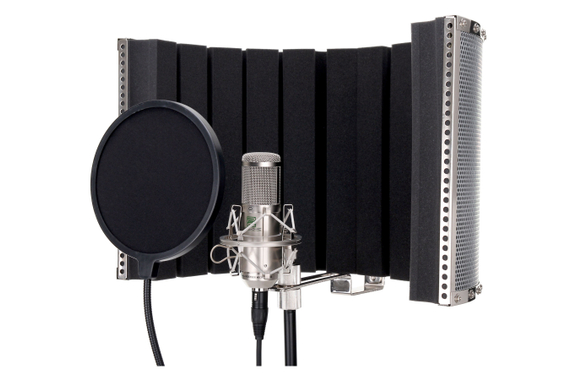 Pronomic CM-100S Large-Diaphragm Microphone Complete Set incl. Stand, Pop Filter, Micscreen & Cable image 2