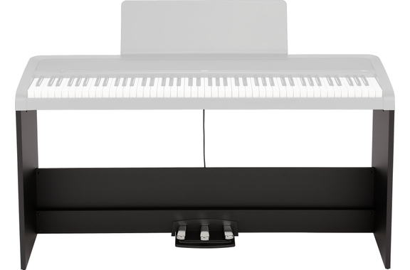 Korg STB2-BK Soporte Con Pedal Set Negro image 2