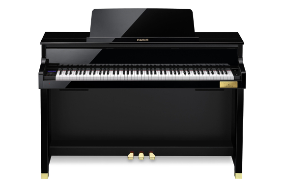 Casio GP-510 Celviano Hybrid Digitalpiano schwarz Hochglanz Set image 2