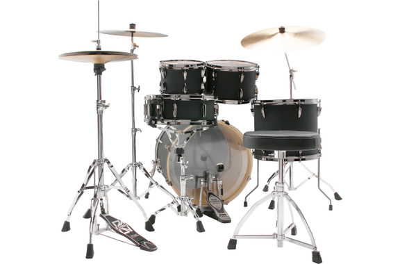 Tama IP50H6WBN-BOB Imperialstar Drumkit Blacked Out Black image 2