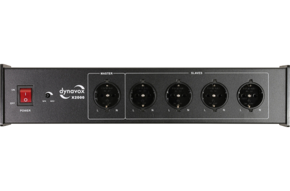 Regleta HiFi Dynavox X2000B Negra image 2