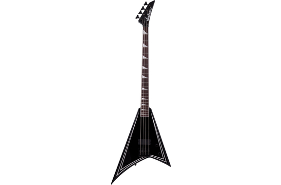Jackson X Series RRB IV Rhoads Bass Black with White Pinstripes image 2