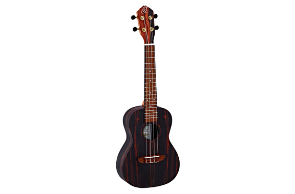 Ortega RUEB-CC Konzert Ukulele Ebony image 2
