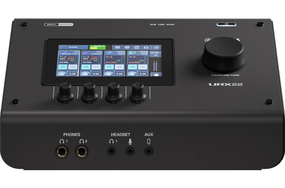 Yamaha URX22 Audio Interface Schwarz image 2