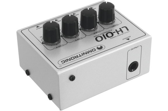 Omnitronic LH-010 Mezclador Pasivo De 4 Canales image 2