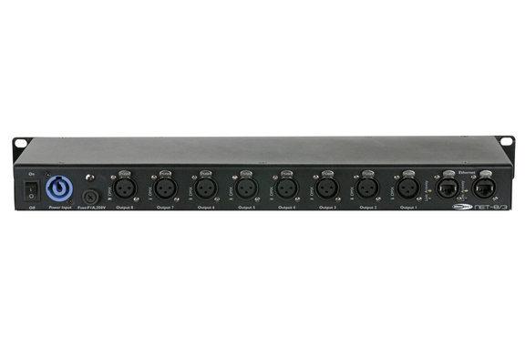 Showtec NET-8/3 Node Artnet / Klingnet 8 Canaux image 2