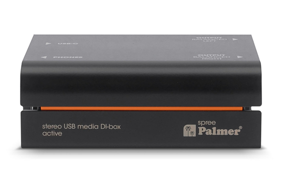 Palmer River Spree USB-C XLR Stereo-Media-DI-Box image 2