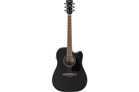 Ibanez AW84CE-WK Weathered Black image 2