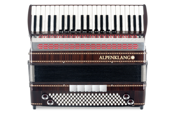 Alpenklang Pro Accordéon IV 120 MHR Palissandre image 2