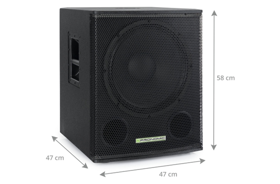 Pronomic Powerstage Economy 1510 2.2 Aktive PA-Anlage 800 Watt image 2