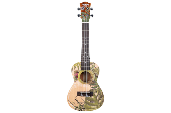 Cascha Art Series Konzert Ukulele Leafy  - Retoure (Zustand: gut) image 2