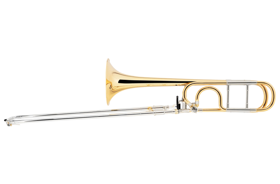 Lechgold QP-17GL Quartposaune Goldmessing image 2